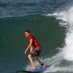 Surfing Cerritos Beach